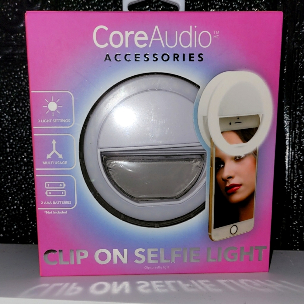 Clip On Selfie Light [For Phones|Tablets]